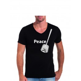 Tee-Shirt balayette Peace